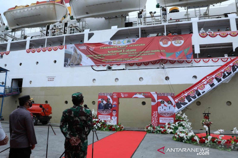 Panglima TNI puji kesiapan KM Tidar tampung pasien isoter di Jayapura