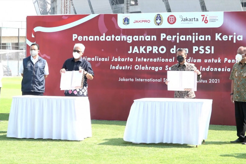 Jakpro dan PSSI kerja sama optimalkan Jakarta International Stadium