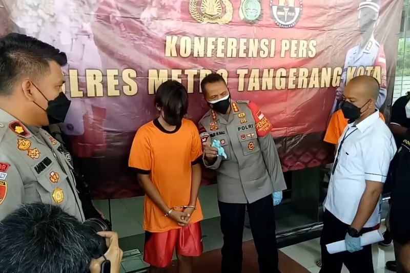 Polisi amankan pelaku kekerasan dengan sajam