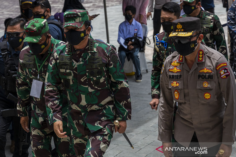 Kunjungan Kerja Panglima TNI di Palu