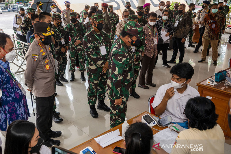 Kunjungan Kerja Panglima TNI di Palu