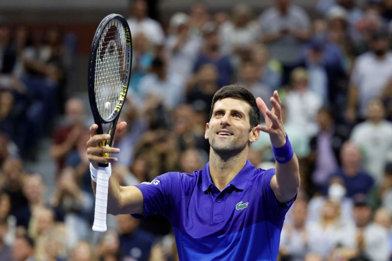Djokovic mengalahkan musuh lama Nishikori menuju babak keempat US Open