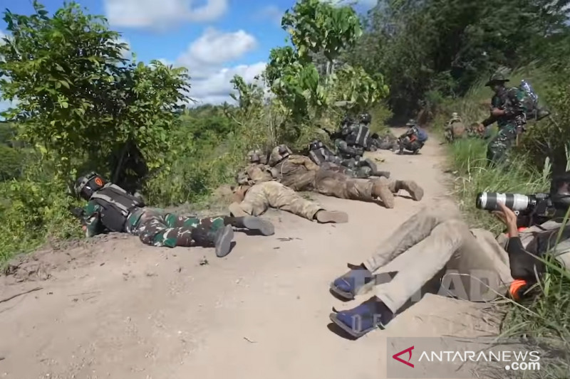 Garuda Shield juga jadi ajang kerja sama kehumasan TNI AD-AD AS