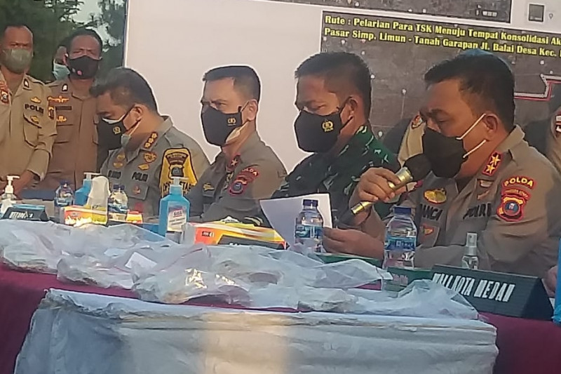 Kapolda Sumut sebut perampok dua toko emas buronan dari Riau