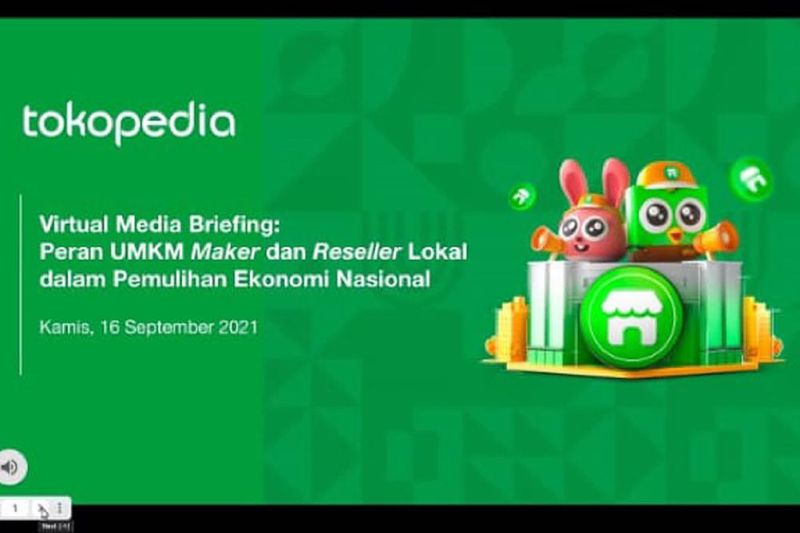 Tokopedia catat peningkatan jumlah UMKM selama pandemi