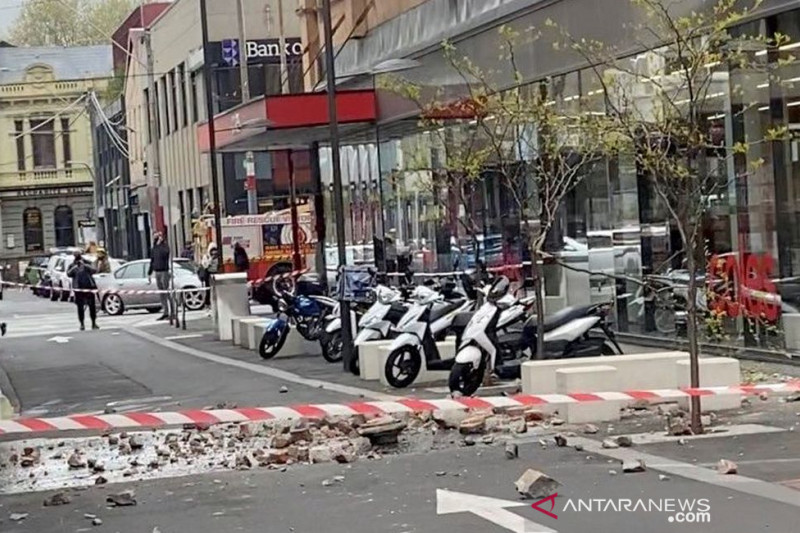 Gempa 6,0 magnitudo terjadi di dekat Melbourne