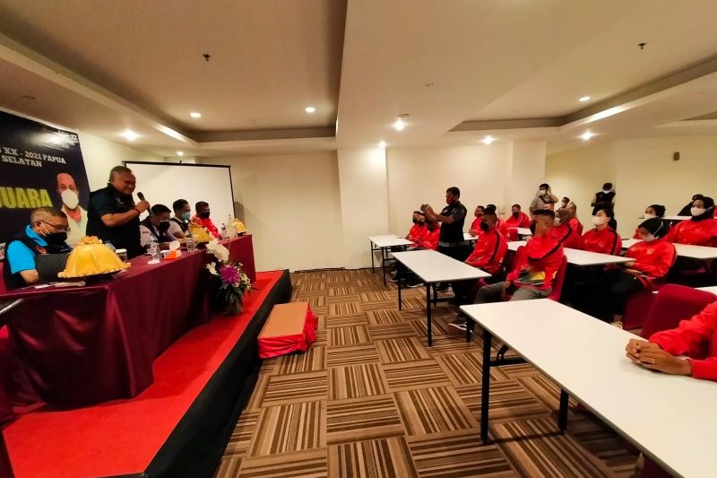 Kontingen Sulsel berangkat bergelombang menuju Papua