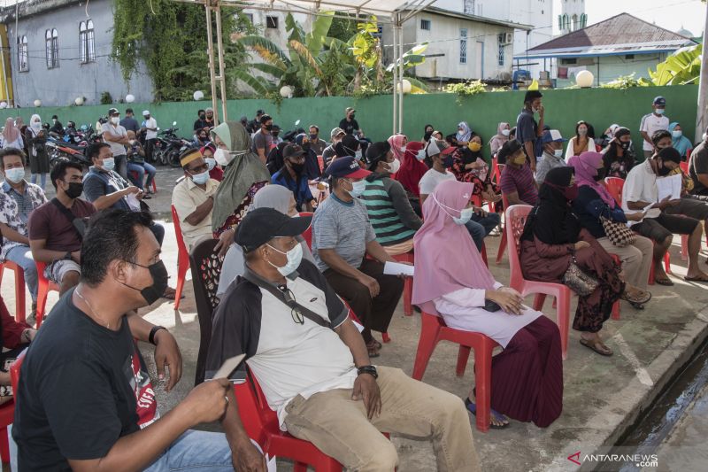 Polres Nunukan kejar target vaksinasi dengan kunjungi warga ke pelosok