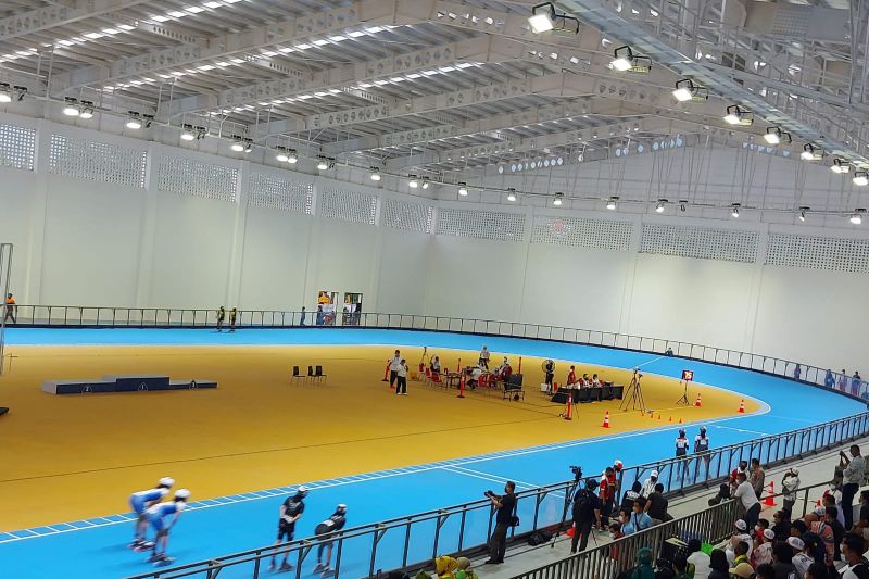 Papua dominasi perolehan medali emas cabang sepatu roda hari pertama