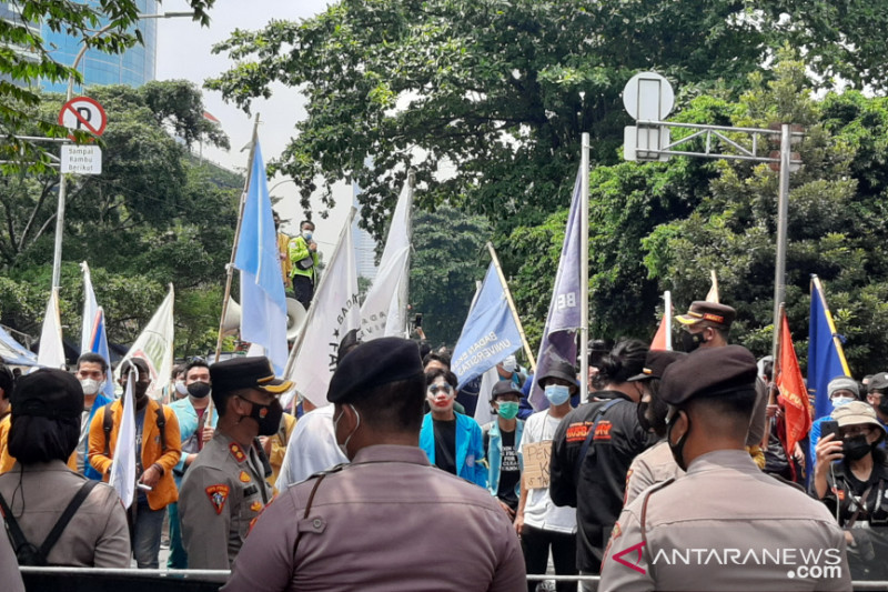 Polretro Jakarta Selatan siapkan tes antigen bagi demonstran di KPK