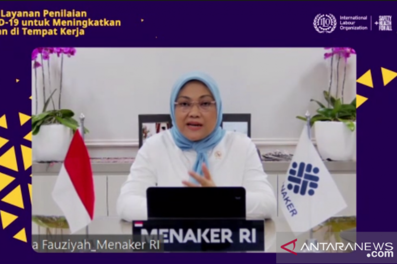 Menaker pastikan upaya bidang K3 cegah COVID-19 di tempat kerja