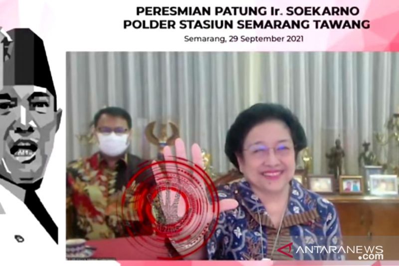 Megawati mengajak masyarakat ingat jasa pahlawan bangsa