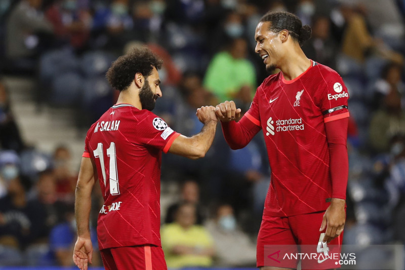 Liga Champions: Liverpool pesta gol di kandang Porto