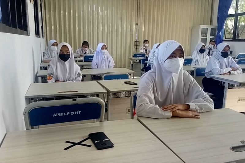 40 SMP di Kota Tangerang gelar PTM secara terbatas