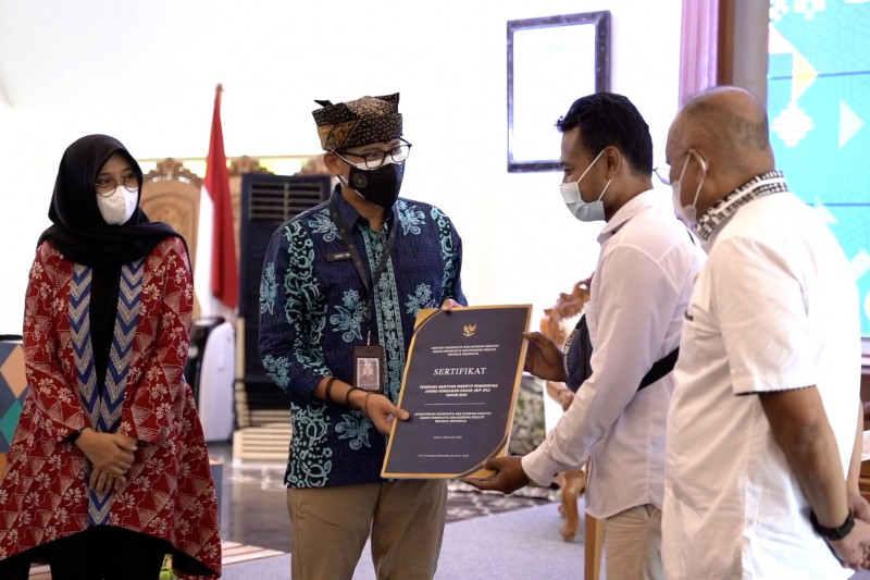 Menparekraf dorong ekraf jadi sektor andalan di Banyuwangi
