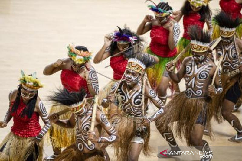 Tari Pangkur Sagu Papua