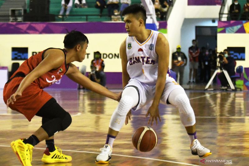 Tim basket putra Banten menangkan laga terakhir, tundukkan Kalsel