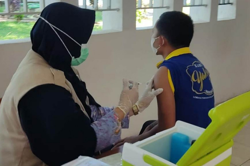93,76 persen warga binaan di Sulsel sudah divaksinasi COVID-19