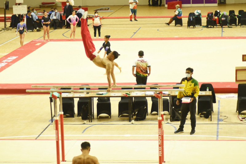 Atlet senam artistik Lampung raih medali emas PON Papua