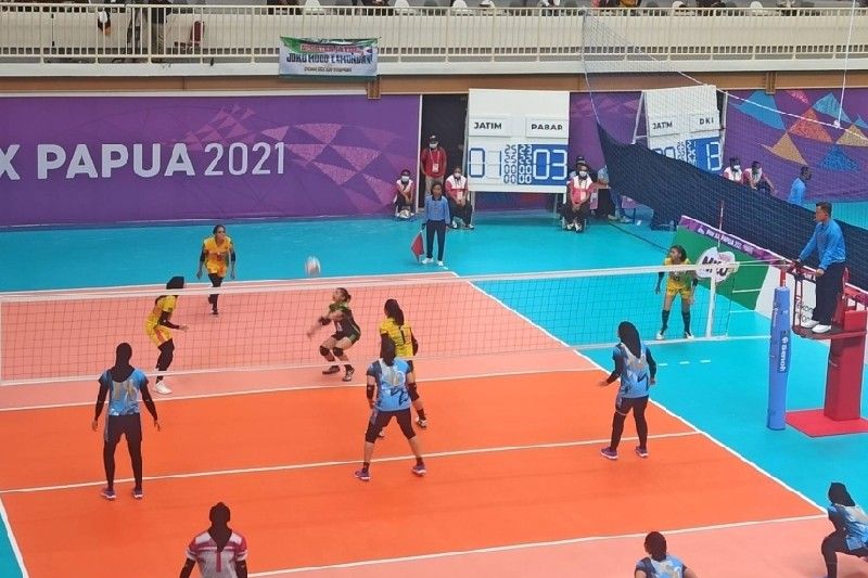 Tim voli indoor putri Jatim gagal masuk empat besar PON Papua