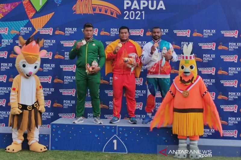 Irfan Toni sumbang emas pertama atletik Jateng lewat tolak peluru