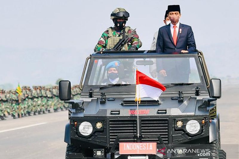 Presiden Jokowi tetapkan 3.103 orang komponen cadangan TNI