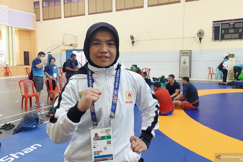 Dibekap cedera, Delfita persembahkan perak PON Papua untuk Sumbar