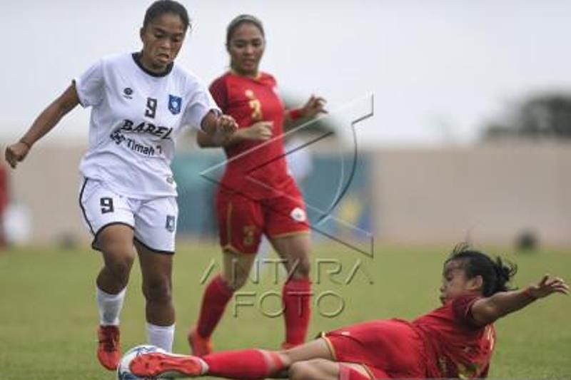 Sepak Bola Putri Babel Kalahkan DKI Jakarta PON Papua