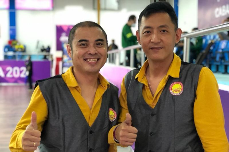 Ganda putra Erwin/Rudy sumbang emas biliar PON XX pertama bagi Jatim