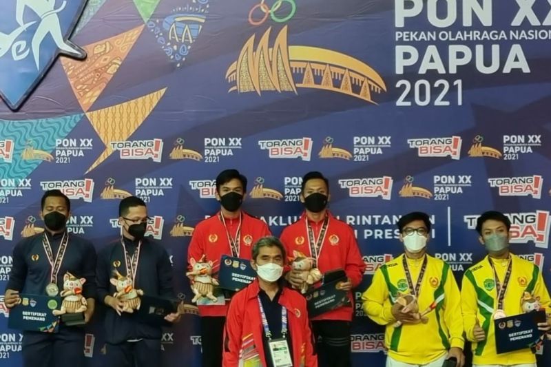 Emas kempo embu berpasangan putra jadi milik Sulawesi Selatan