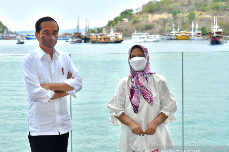 Presiden Jokowi resmikan penataan sejumlah kawasan di Labuan Bajo