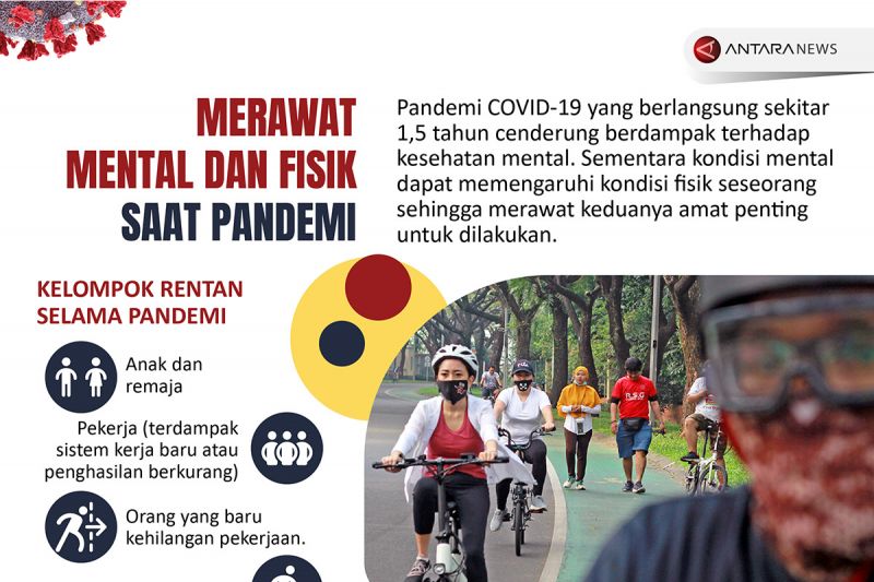 Merawat mental dan fisik saat pandemi