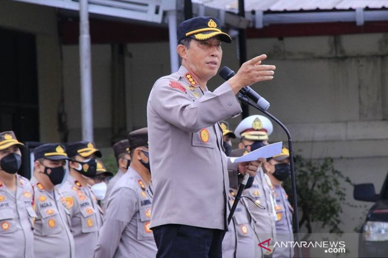 510 personel Polri amankan presiden resmikan Jembatan Sei Alalak