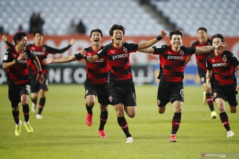 Liga Champions AFC : Pohang Steelers ke final setelah menang lewat adu penalti