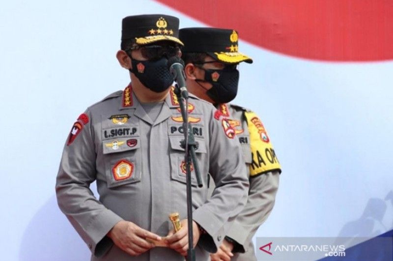 Kapolri beri penghargaan kepada 2.850 personel Polri