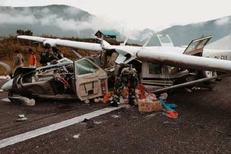 Pesawat Cargo Smart Air kecelakaan di Ilaga, pilot meninggal