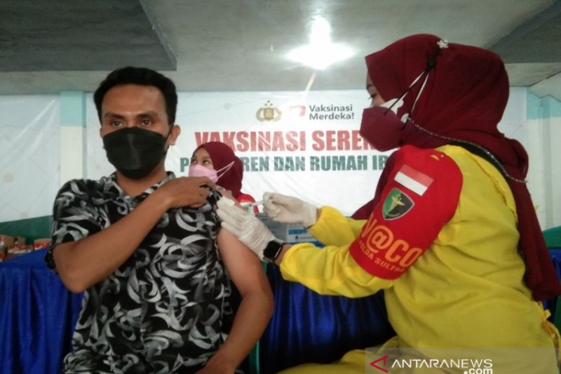 Dinkes sebut vaksinasi dosis lengkap di Sultra capai 19,32 persen