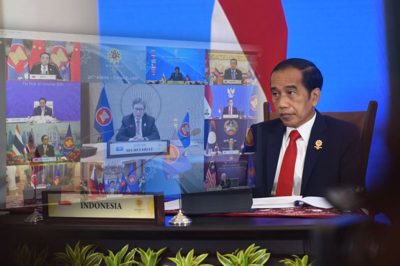 Presiden Jokowi dorong kemitraan saling menghormati di KTT ASEAN-RRT