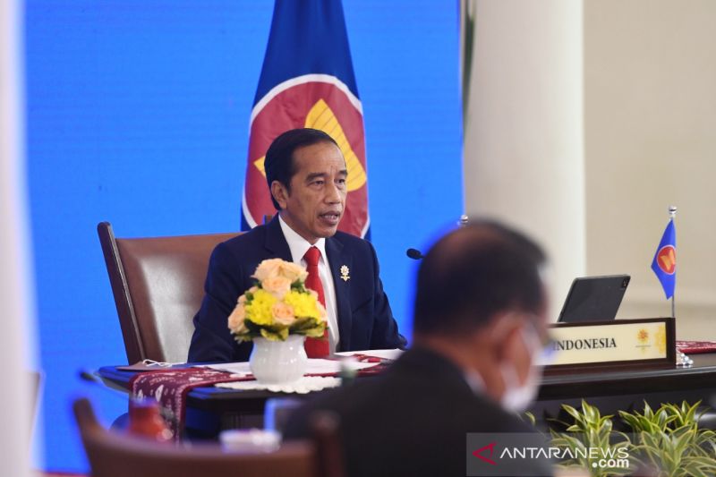 Jokowi: ASEAN-Korea miliki potensi besar ekonomi hijau dan digital