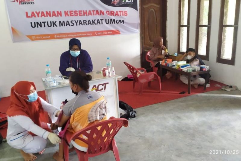 ACT buka pelayanan kesehatan gratis di Medan