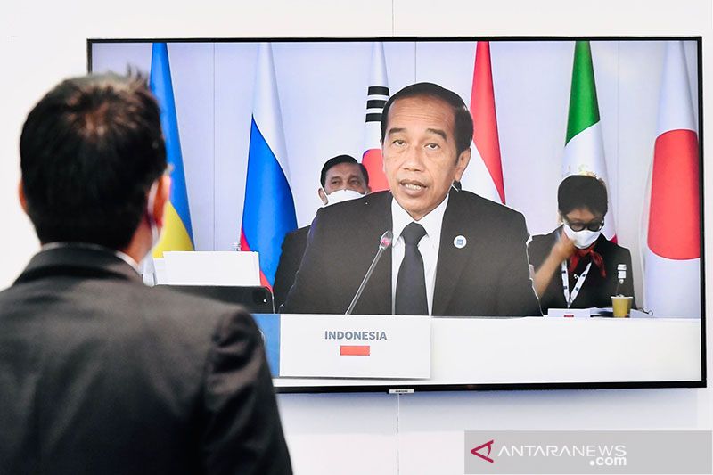 Presiden Jokowi: G20 bisa jadi contoh kerja sama atasi perubahan iklim