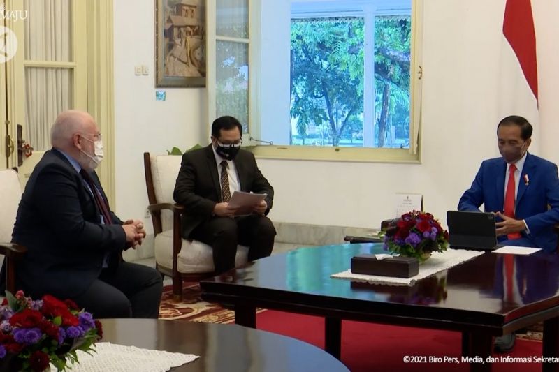 Jokowi tegaskan komitmen RI atasi perubahan iklim