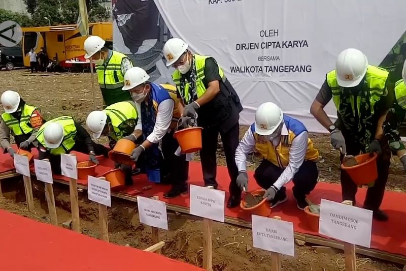 Kementerian PUPR bangun IPA 4 kecamatan di Kota Tangerang