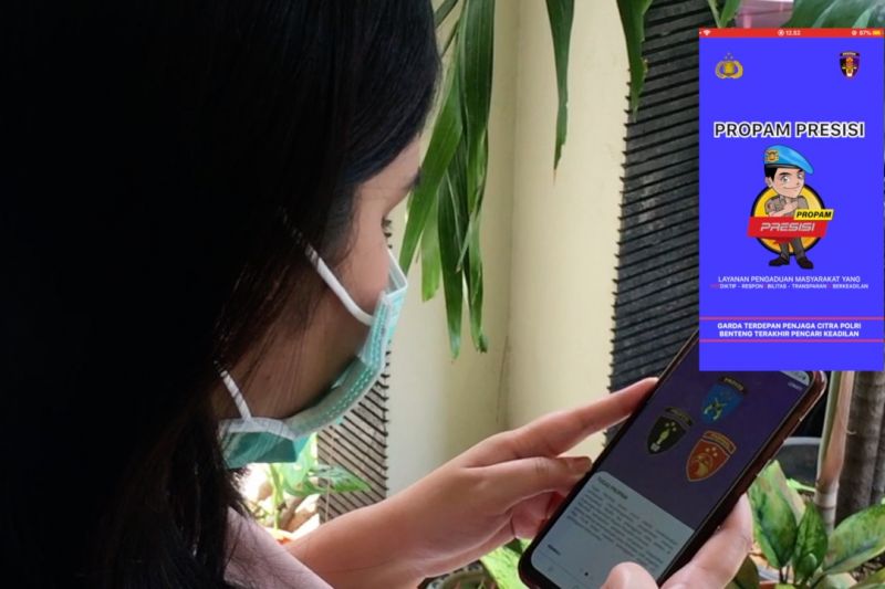Masyarakat apresiasi aplikasi Propam Presisi