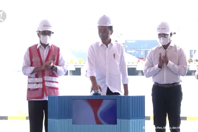 Presiden Jokowi resmikan penggabungan 4 Pelindo