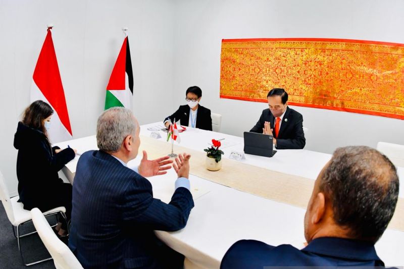 Presiden Jokowi tegaskan komitmen RI dukung perjuangan Palestina