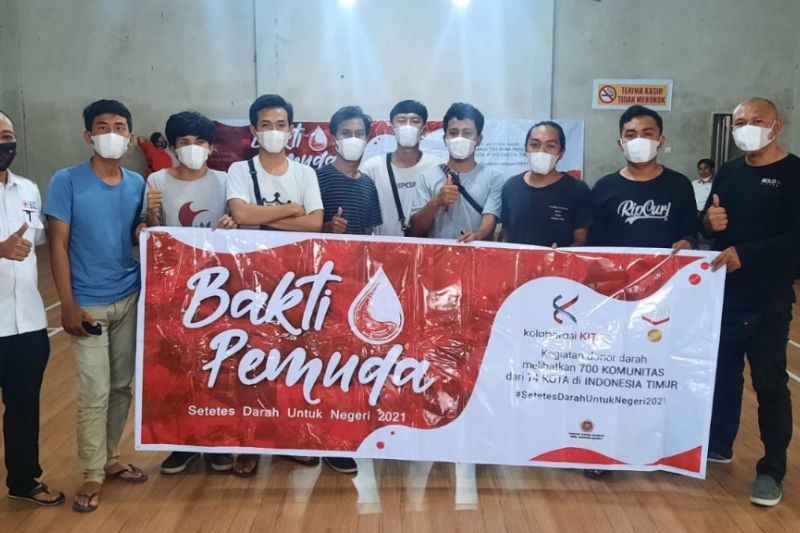 PMI menghimpun 134 kantong darah dari komunitas di Lombok