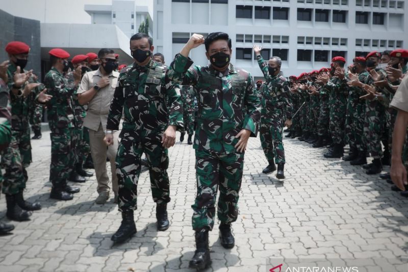 Panglima TNI berpesan ke Koopsgabsus untuk terus jaga keutuhan NKRI
