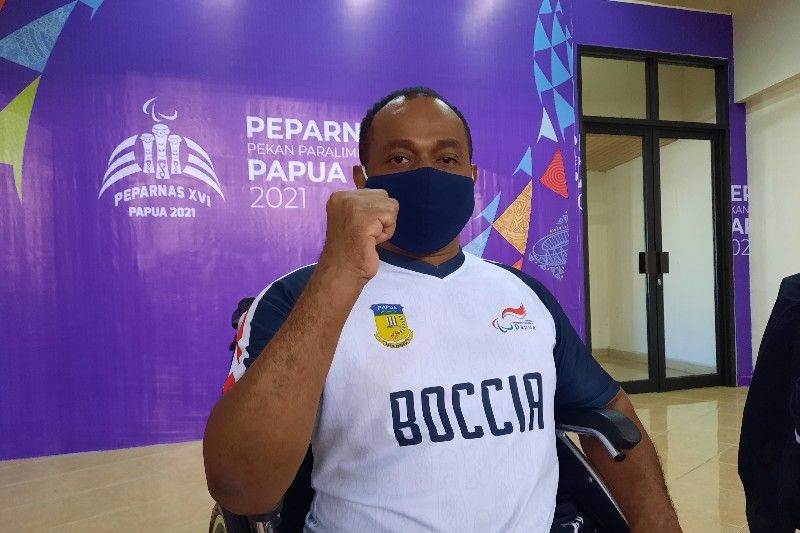 Atlet boccia Yahya Markus bangga bisa bermain untuk Papua
