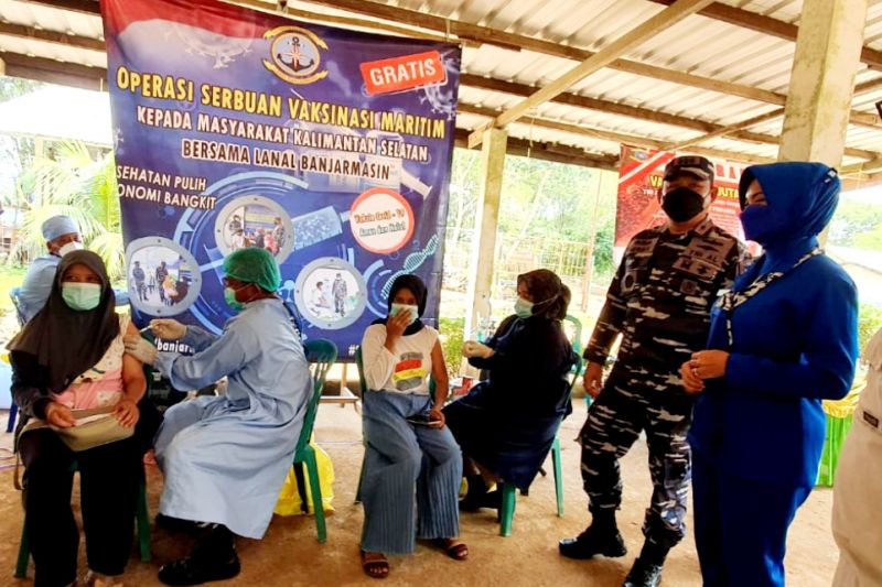 Sinergi TNI AL dan Gapki vaksinasi karyawan perkebunan sawit